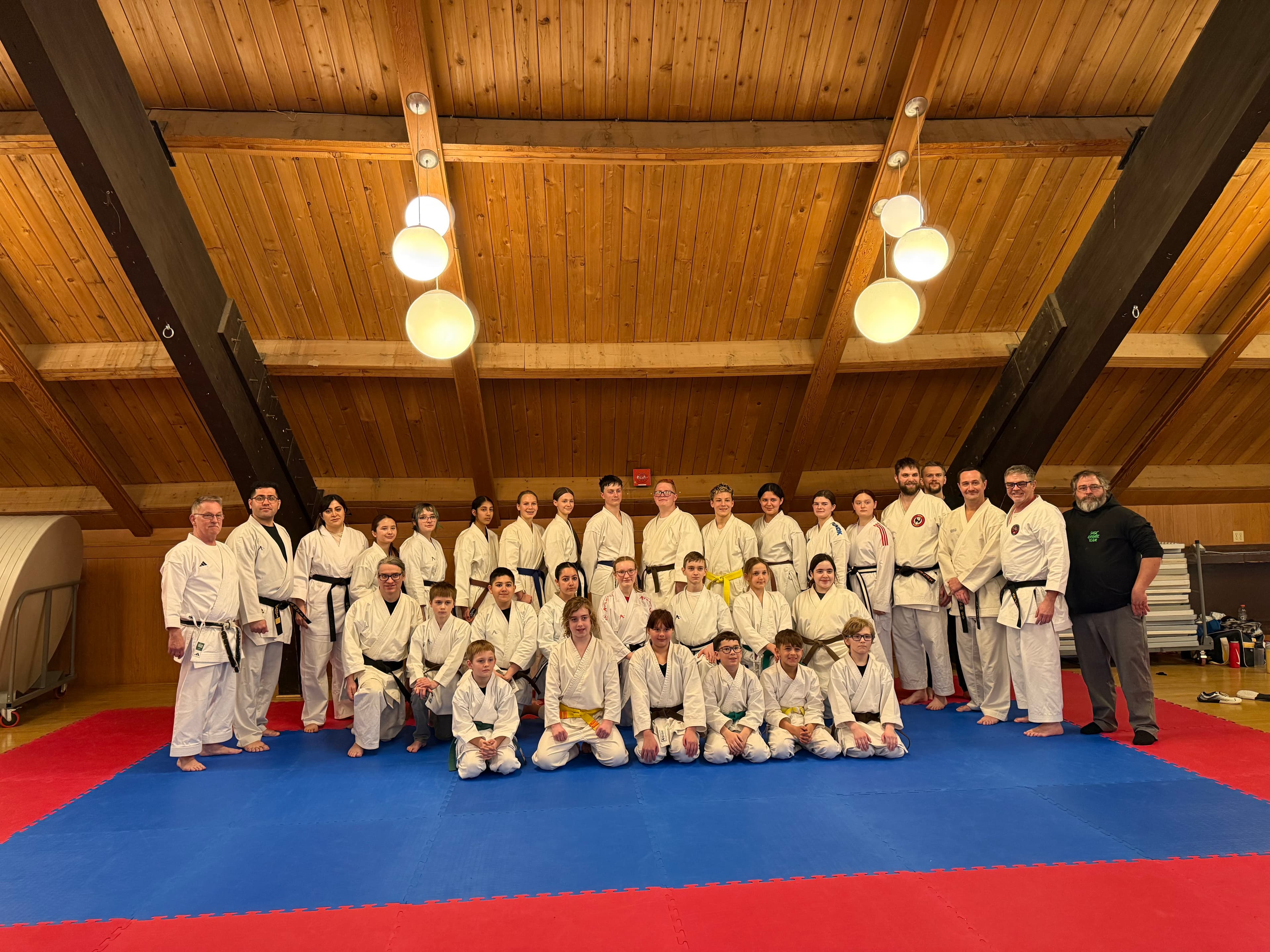 Shotokan Karate Regina students and instructors